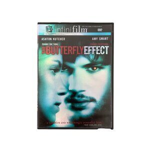 The Butterfly Effect DVD Movie 2004 VERY GOOD New Line Ashton Kutcher Amy Smart